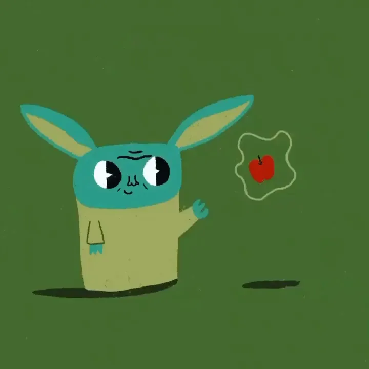 Hand-drawn animation loop