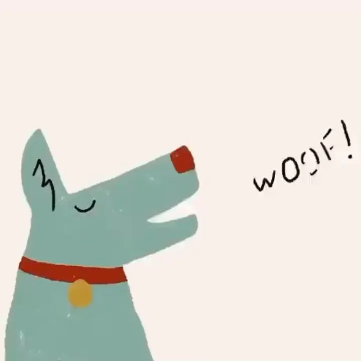 Hand-drawn animation loop